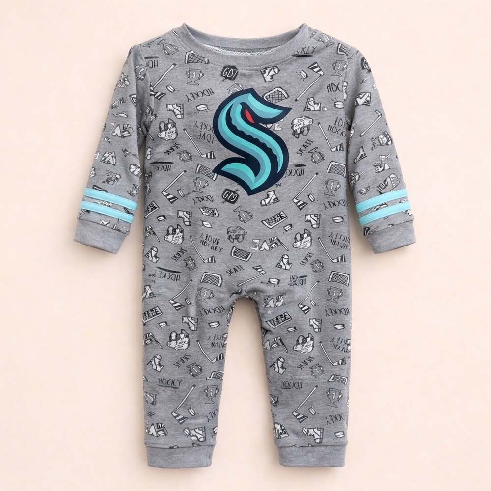 🐻 NHL SEATTLE KRAKEN ONESIE